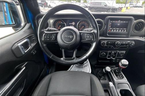 Hydro Blue Pearlcoat 2021 Jeep Gladiator Willys 4x4