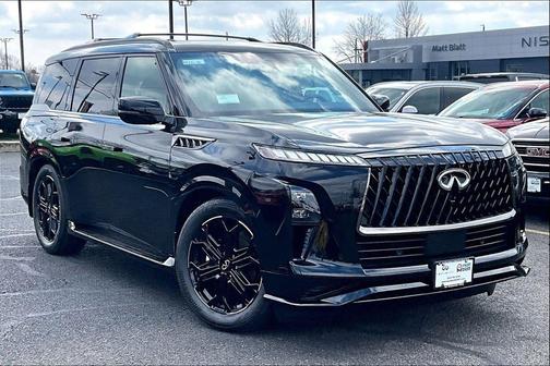 Mineral Black 2026 INFINITI QX80 SPORT