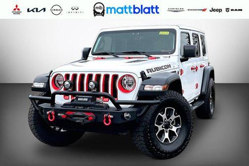Bright White Clearcoat 2021 Jeep Wrangler Unlimited Rubicon