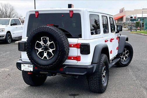 Bright White Clearcoat 2021 Jeep Wrangler Unlimited Rubicon