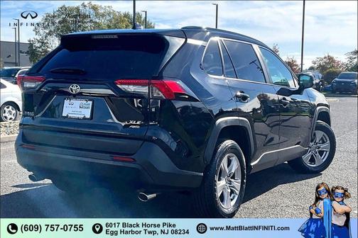 Black 2025 Toyota RAV4 XLE