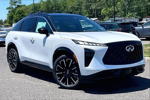 Radiant White/Black Obsidian 2027 INFINITI QX65 AUTOGRAPH