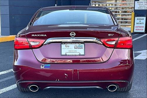 Carnelian Red 2018 Nissan Maxima 3.5 SV