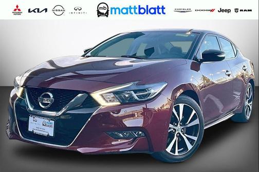 Carnelian Red 2018 Nissan Maxima 3.5 SV