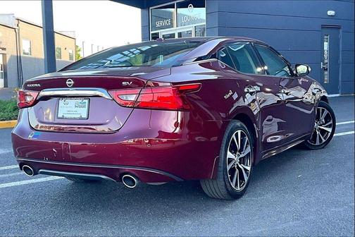 Carnelian Red 2018 Nissan Maxima 3.5 SV