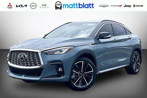 Slate Gray 2025 INFINITI QX55 LUXE
