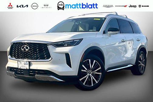 Majestic White 2022 INFINITI QX60 SENSORY