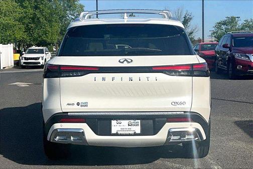Majestic White 2022 INFINITI QX60 SENSORY