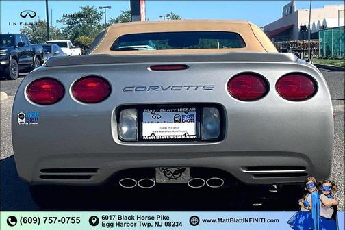 Light Pewter Metallic 2002 Chevrolet Corvette Base