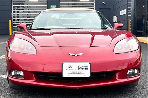 Crystal Red Metallic Tintcoat 2008 Chevrolet Corvette Base