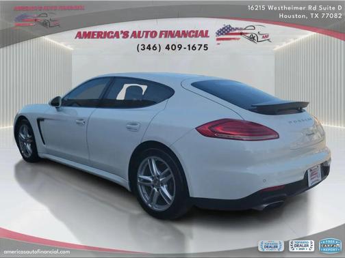 White 2015 Porsche Panamera 4