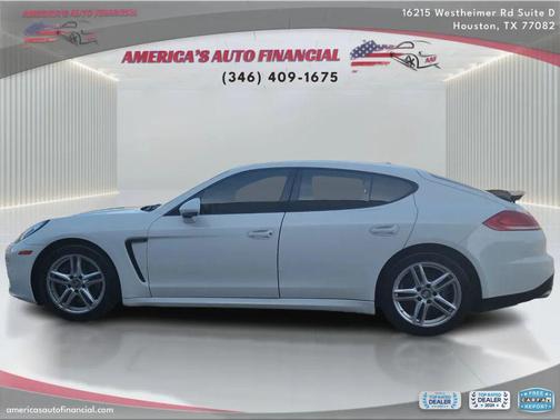 White 2015 Porsche Panamera 4