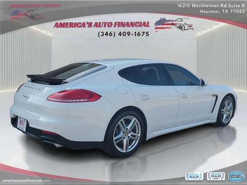 White 2015 Porsche Panamera 4