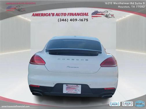White 2015 Porsche Panamera 4