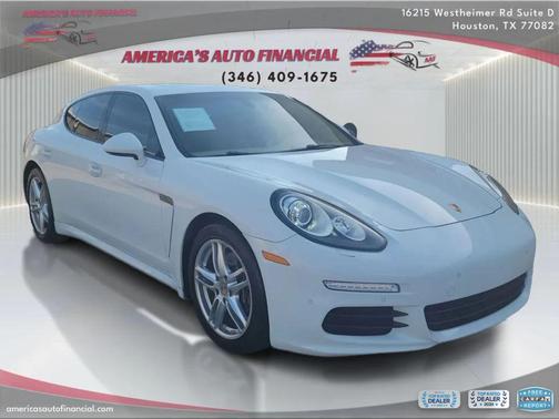 White 2015 Porsche Panamera 4