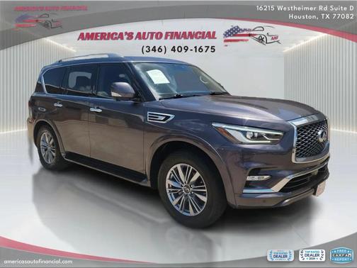 Anthracite Gray 2022 INFINITI QX80 Luxe