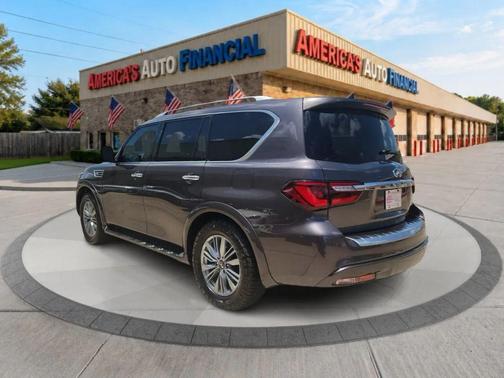Anthracite Gray 2022 INFINITI QX80 Luxe