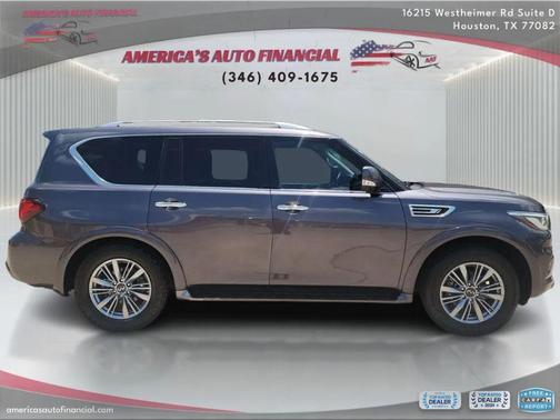 Anthracite Gray 2022 INFINITI QX80 Luxe