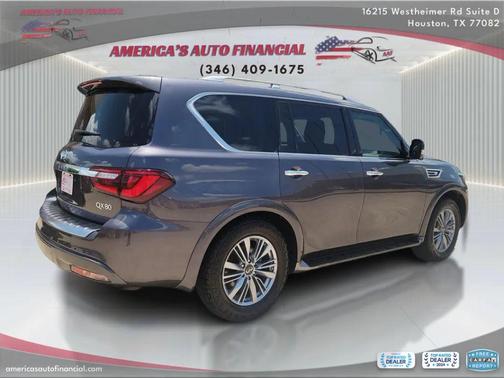 Anthracite Gray 2022 INFINITI QX80 Luxe