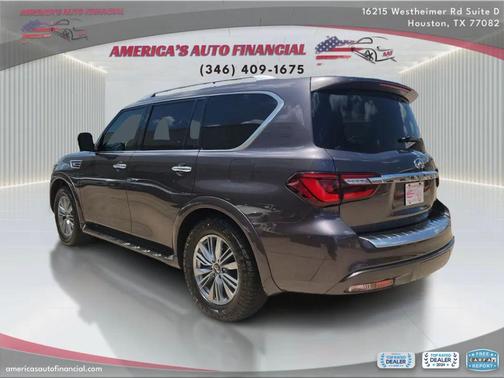 Anthracite Gray 2022 INFINITI QX80 Luxe