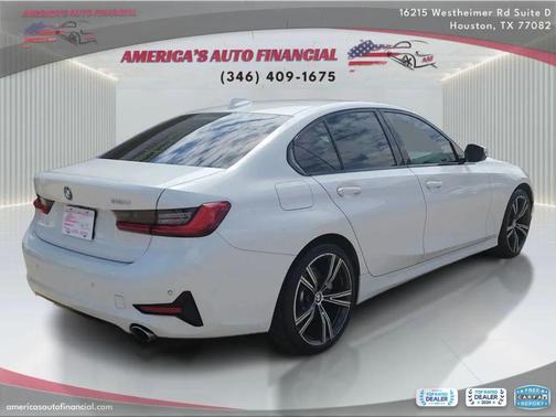 White 2019 BMW 330 330i Sedan 4D