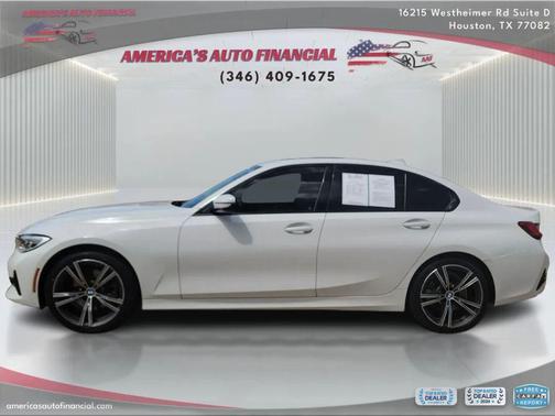 White 2019 BMW 330 330i Sedan 4D