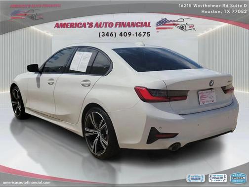 White 2019 BMW 330 330i Sedan 4D