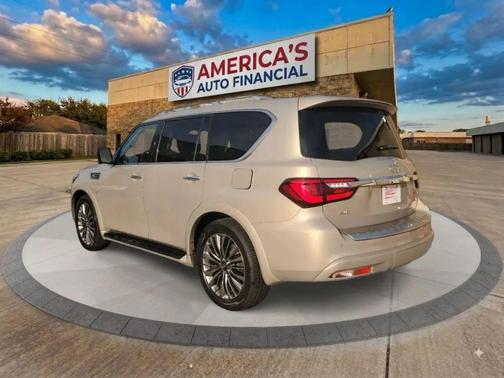 Gold 2020 INFINITI QX80 Luxe