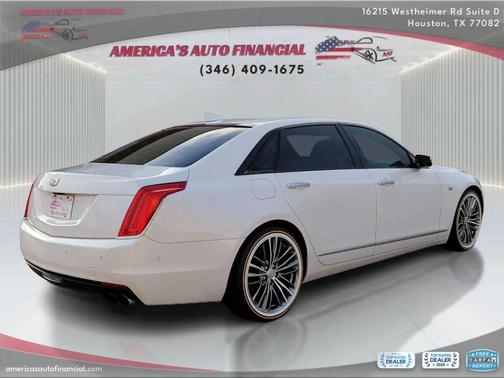 Crystal White Tricoat 2016 Cadillac CT6 2.0L Turbo Luxury