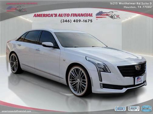 Crystal White Tricoat 2016 Cadillac CT6 2.0L Turbo Luxury