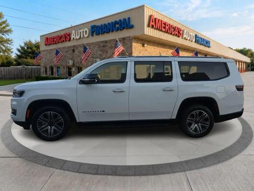 Bright White Clearcoat 2024 Jeep Wagoneer L Series II 4x2