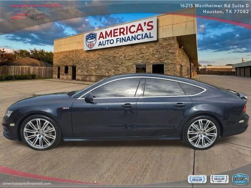 Blue 2014 Audi A7 3.0T Premium Plus