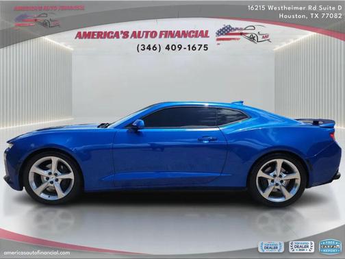 Blue 2016 Chevrolet Camaro 2SS