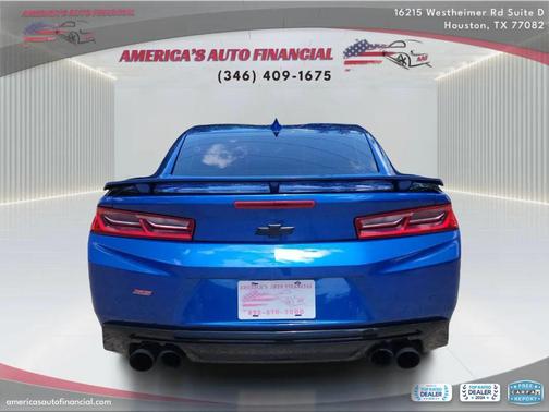Blue 2016 Chevrolet Camaro 2SS