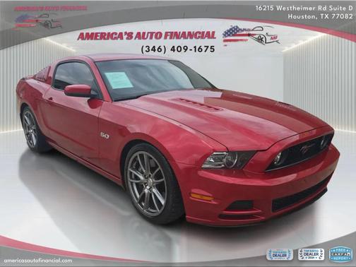 Red 2013 Ford Mustang GT Premium