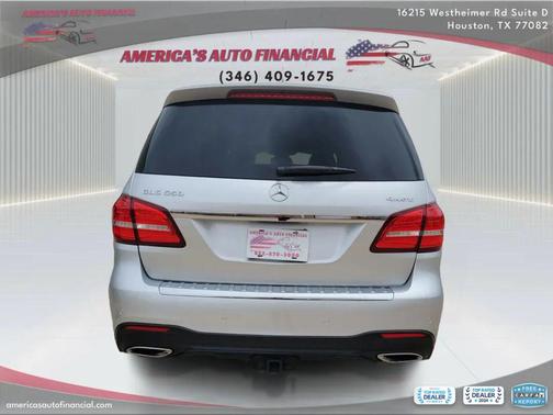 Silver 2018 Mercedes-Benz GLS 550 Base 4MATIC