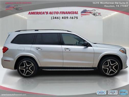 Silver 2018 Mercedes-Benz GLS 550 Base 4MATIC