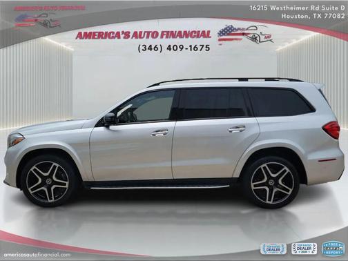 Silver 2018 Mercedes-Benz GLS 550 Base 4MATIC