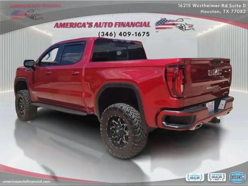 Red 2021 GMC Sierra 1500 AT4