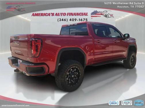 Red 2021 GMC Sierra 1500 AT4