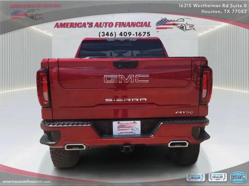 Red 2021 GMC Sierra 1500 AT4