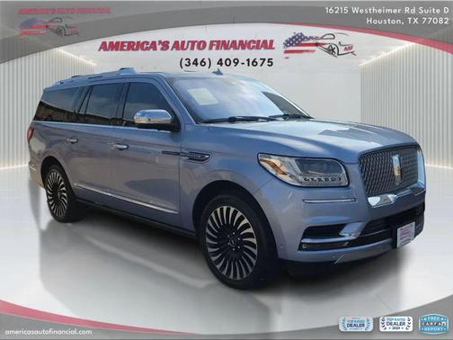 Blue 2019 Lincoln Navigator L Black Label