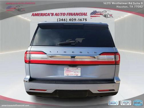 Blue 2019 Lincoln Navigator L Black Label