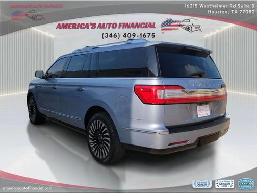 Blue 2019 Lincoln Navigator L Black Label