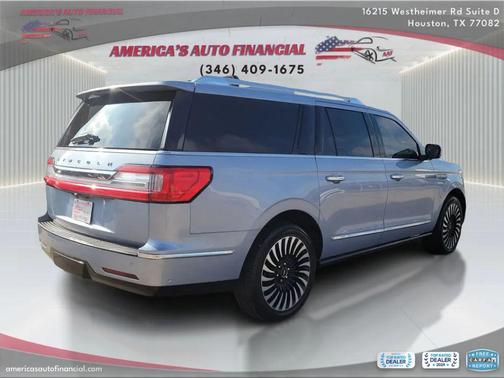 Blue 2019 Lincoln Navigator L Black Label