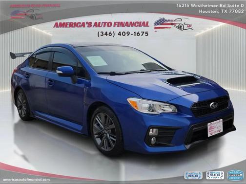 Blue 2019 Subaru WRX Base