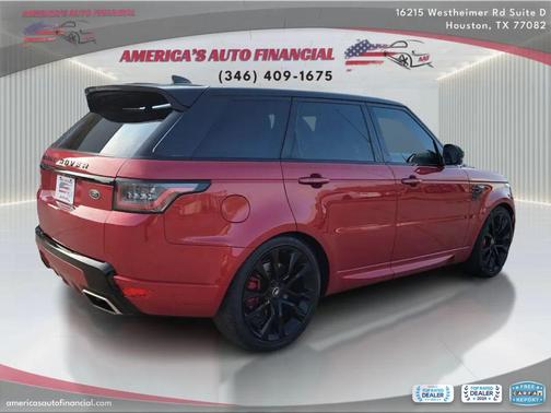 Red 2020 Land Rover Range Rover Sport HST MHEV