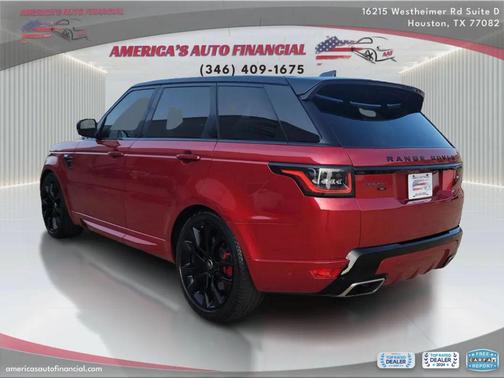Red 2020 Land Rover Range Rover Sport HST MHEV