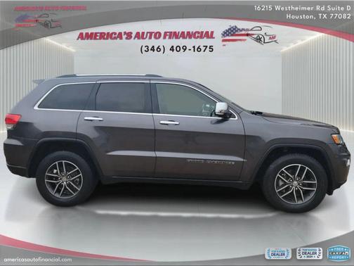 Granite Crystal Metallic Clearcoat 2018 Jeep Grand Cherokee Limited