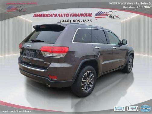Granite Crystal Metallic Clearcoat 2018 Jeep Grand Cherokee Limited